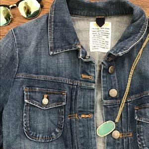 J Crew Jean Denim Jacket Size Medium 💫